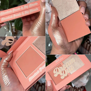 BLEACHED PEACH | ICY BLONDE  DREAM DUO PALETTE